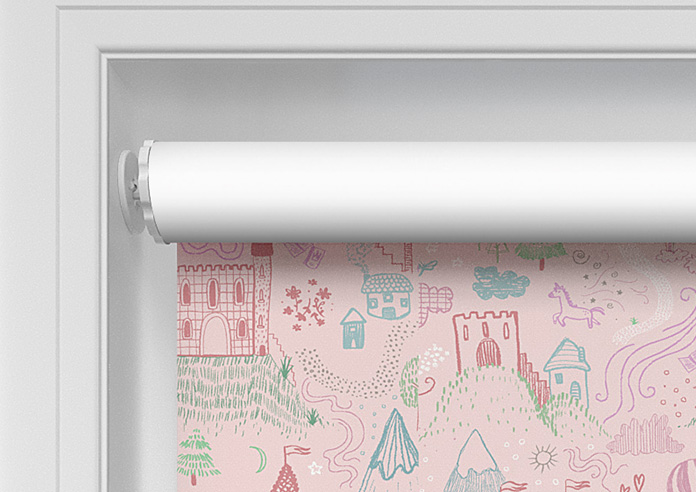 Fairy Kingdom, Princess Pink - Twist&Fit Roller Blind - Image 10